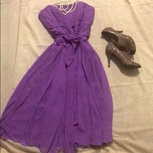 Chiffon cocktail dress